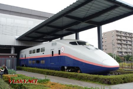 Omiya, železniční muzeum, patrový Shinkansen ř. E1, 28.10.2024 © Jiří Mazal