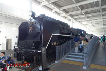 Kyoto, železniční muzeum, lokomotiva ř. C62 z r. 1948, 4.11.2024 © Jiří Mazal