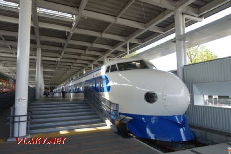 Kyoto, železniční muzeum, prototyp Shinkansenu série 0, 4.11.2024 © Jiří Mazal