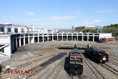 Kyoto, železniční muzeum, venkovní točna, 4.11.2024 © Jiří Mazal