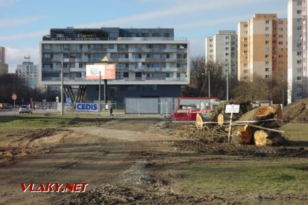 Petržalka, Pajštúnska - stavebný dvor ©Juraj Földes, 21.12.2021