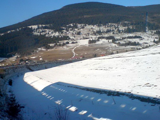 Vlak na snehu, Telgárt, 27.12.2007 © jaščurka