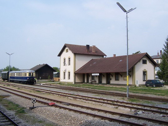 Železniční stanice Ernstbrunn © Marek Topič
