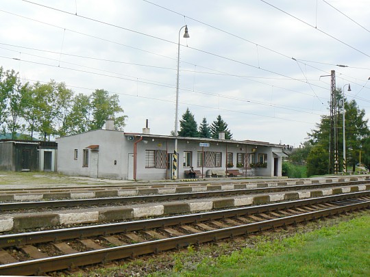 Súčasná podoba stanice Vydrník, 24. 8. 2010. Snímka autor.