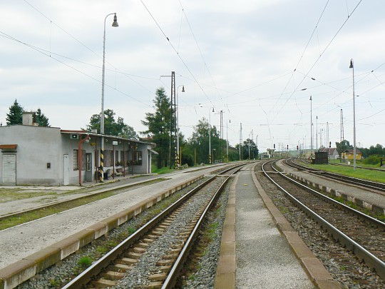 Súčasná podoba stanice Vydrník, 24. 8. 2010. Snímka autor.