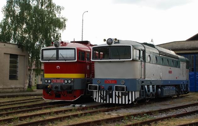 750 300-6 a T478 3001, Vrútky, 2.6.2012 © Kamil Korecz
