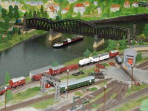Miniatur-Elbtalbahn - model železnice v labském údolí