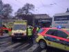 Na Florenci se srazila tramvaj s autobusem - 5 zraněných