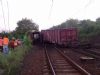 V Liběchově vykolejil vlak plný uhlí - škoda přes 100 miliónů