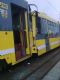 Srážka tramvají v Plzni na Karlovarské třídě