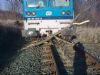 Vlak ve Slezsku vykolejil po srážce se stromem