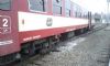 Osobní vlak se 150 cestujícími vykolejil v Brně