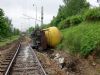 Vykolejení nákladního vlaku v Jihlavě
