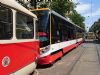 Srážka tramvají v Praze